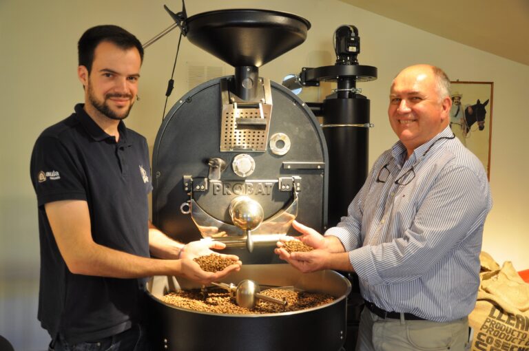 Duft av kvalitetskaffe ved Carambuco i Málaga