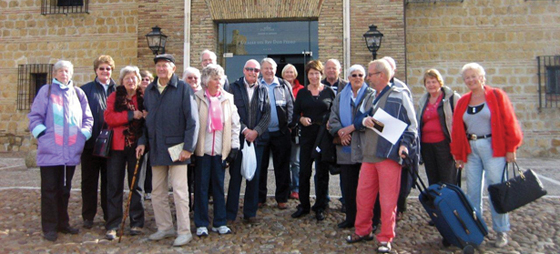 Alpingruppen foran Paradores