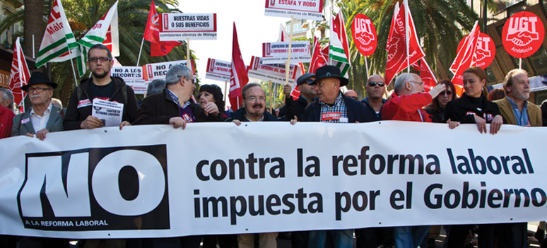 Demonstrasjon-Malaga