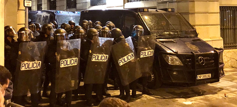 barcelona politi