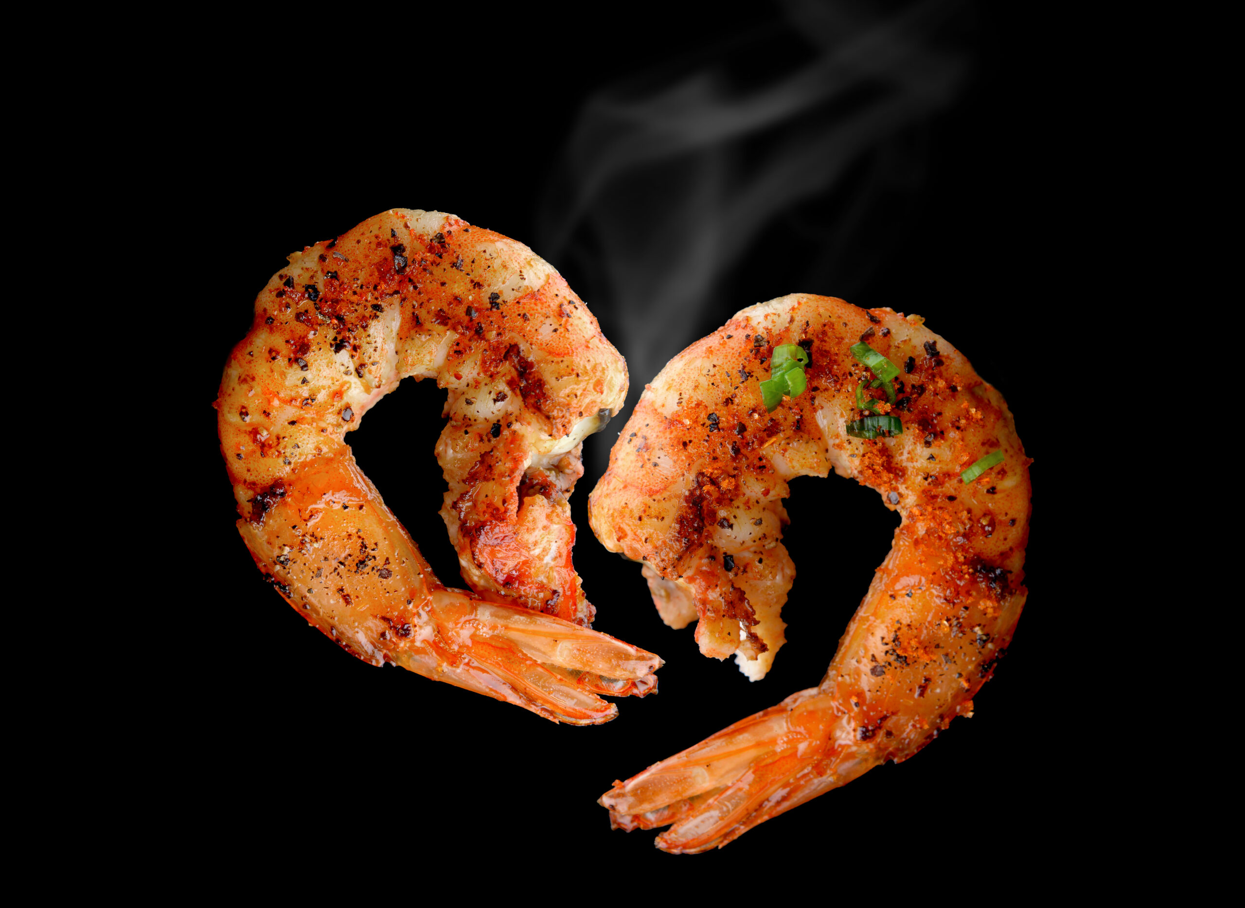 Gambas, langostinos, camarones og carabineros