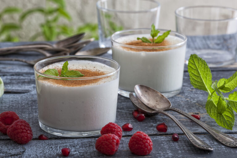 Homemade,Natural,Spanish,Milkshake,Called,Leche,Merengada