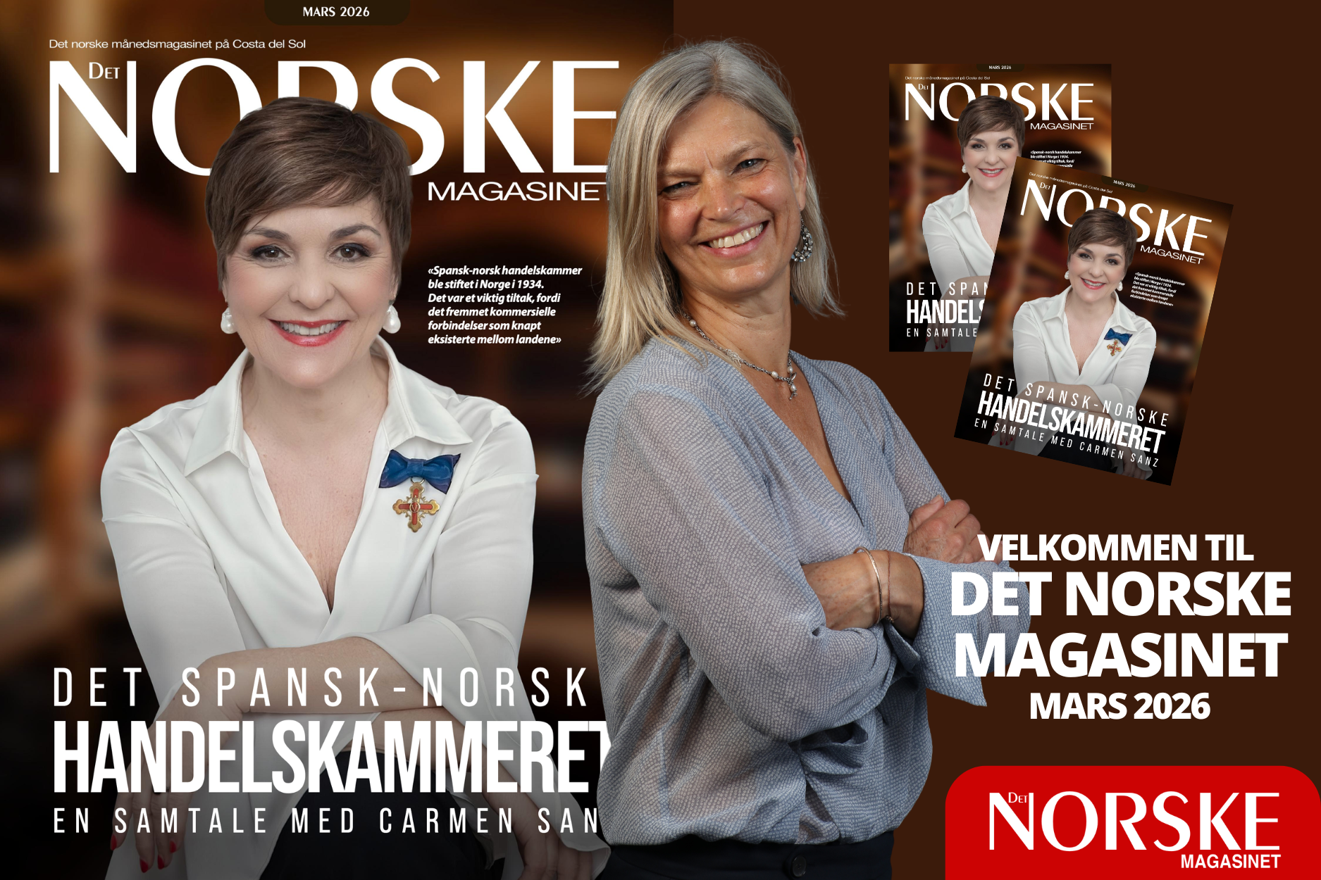 Velkommen til DET NORSKE MAGASINET – mars 2026