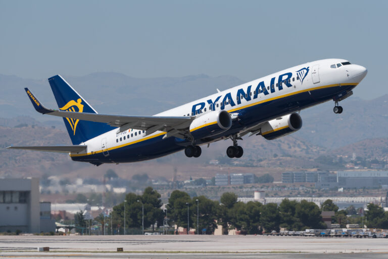 Rekordsommer for Ryanair i Málaga