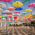 Paraplyene er tilbake i Torrox Pueblo