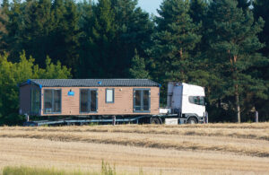 Hus stjålet med kranbil