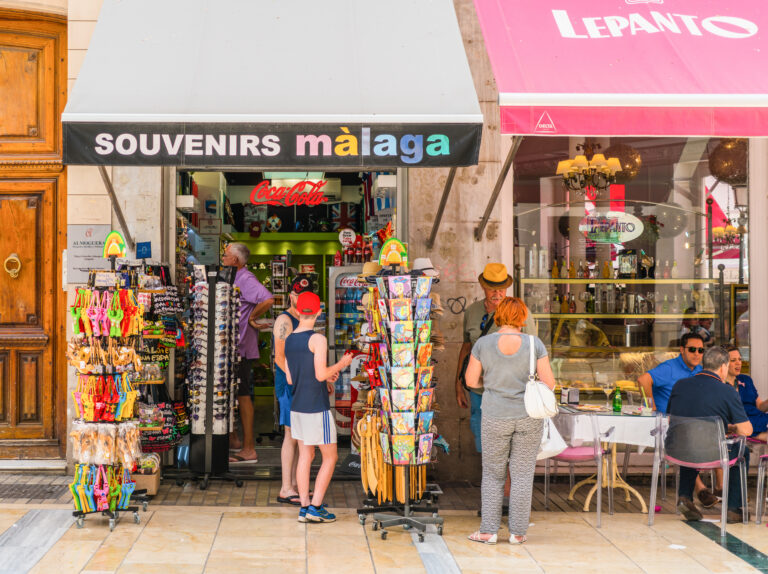 Málaga: Flest turister, men lavest forbruk