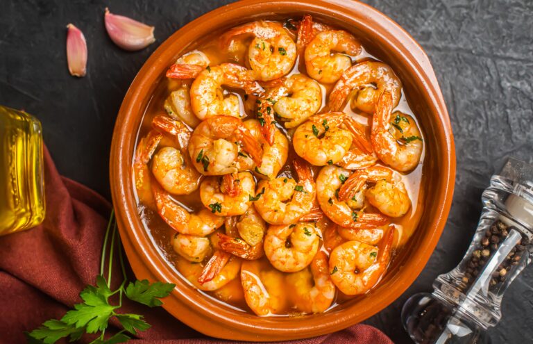 Oppskrifter fra våre spanske naboer: Gambas al pil pil