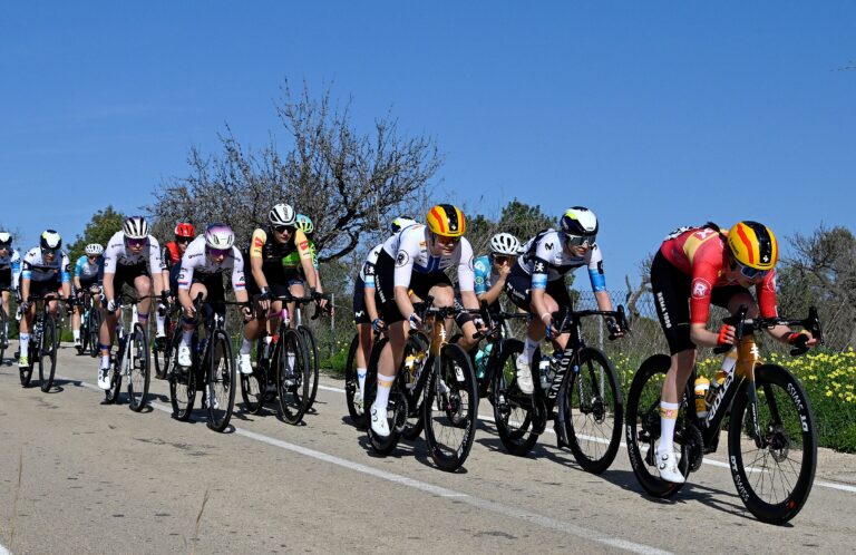 Mallorca,,Spain.,25,January,2025.,Professional,Cyclists,During,The,Women's