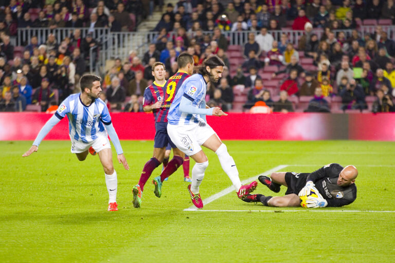 Málaga C.F. sist etter åtte serierunder