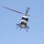 Politihelikopter over Málaga og Marbella